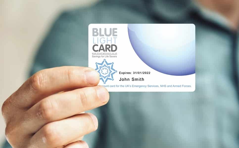 Blue Light Card — holder discounts at Dive UK Hurghada